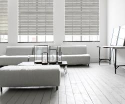 Рулонная штора FIXLINE AMIGO День-ночь Корсо Светло-серый 40*160 см