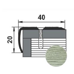 Профиль угловой ЛУКА ПУ 06 Арктик 105 1,35 м