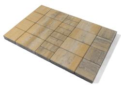 Плитка тротуарная BRAER Мозаика Колормикс Песчаник