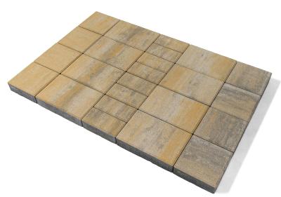 Плитка тротуарная BRAER Мозаика Колормикс Песчаник