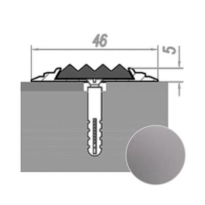 Профиль одноуровневый НОВОСЕЛ ПР61.1 Алюминий 1 м