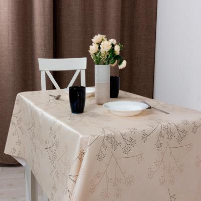 Клеенка Алегра 137см гипсофилы /1м/