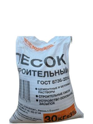 Песок строительный 30 кг  Песок строительный 30 кг