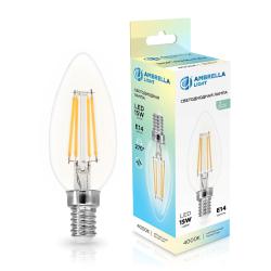 Лампа LED AMBRELLA Filament 15W/E14/4000К свеча 351514