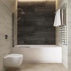 Ванна акриловая 1ACREAL Palermo экран 180*80 см