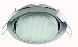 Светильник встраиваемый ECOLA хром FC53H4ECB