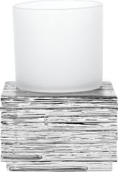 Стакан для зубной пасты RIDDER Brick Silver 