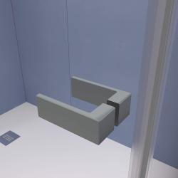 Душевое ограждение RGW SV-040Gr 100*90 см