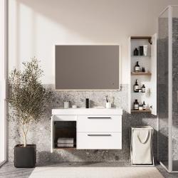 Тумба с раковиной BRIZ Кватро 100 