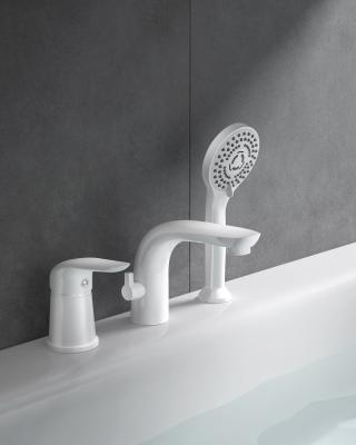 Смеситель на борт ванны ORANGE AP57-530W