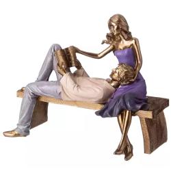 (АКЦИЯ) Cтатуэтка 22,5*13*18см Пара, полистоун /162-1045/LEFARD/ 