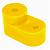 Изолятор на винт угловой желтый