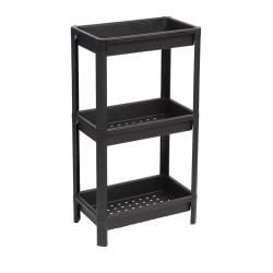 Полка универсальная VIKEA 3 полки, черный /Violet/