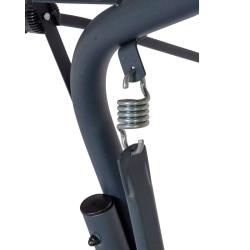 Качели садовые УДАЧНАЯ МЕБЕЛЬ Винтаж премиум Графит 261*143*189 см