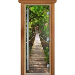 Дверь для бани DOORWOOD левое 2000*800 мм А083