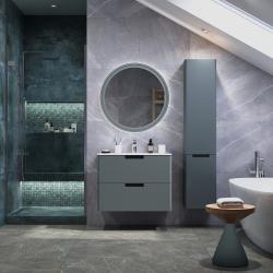 Тумба с раковиной BRIZ Прато 70 грей