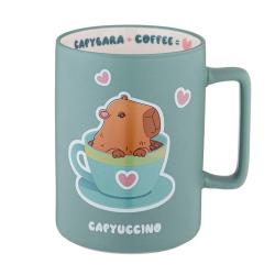 Кружка 400мл CAPYBARA+COFFEE/260-998/Lefard/