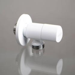 Кран шаровой TERMA угловой для сантехнических приборов 1/2*1/2" НР 33640