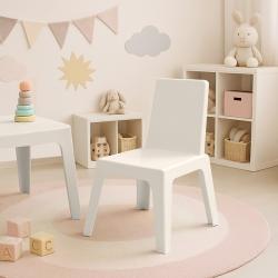 Стул детский Follow Me молочный туман /PLASTIC REPUBLIC/