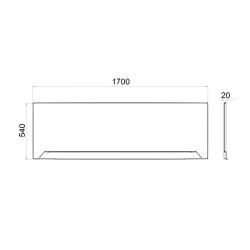 Экран для ванны TRITON Аура, Джена, Тори, Прага, Алекса, Дюна, Дина 170 см