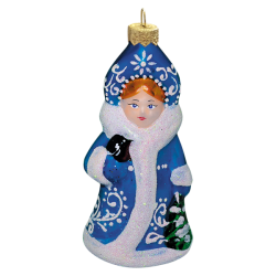 Елочное украшение КОЛОМЕЕВ Снегурочка 11 см