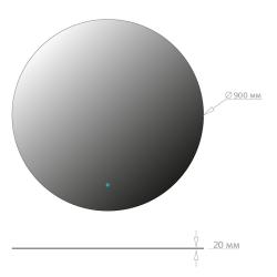 Зеркало ONIKA Сола 90 см