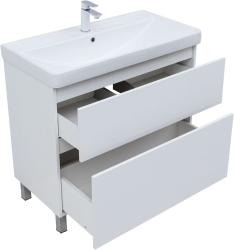 Тумба с раковиной AQUANET Вега 100