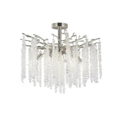 Люстра ЛАЙТ СФЕРА P8078/D600SV Серебро