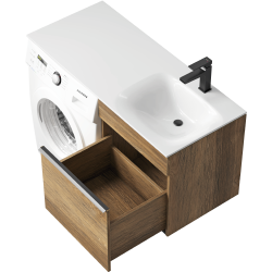 Тумба с раковиной AQWELLA Terra подвесная 115 R