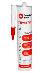 Герметик MASTERTEKS высокотемпературный силиконовый Красный 260 мл