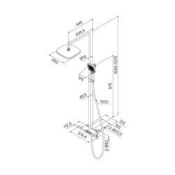 Душевая система IDDIS SpaHome SPHBLTKi06