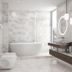 Плитка базовая КЕРАМИН Илиада 1 Серый 30*90 см