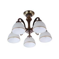 Люстра ЛАЙТ СФЕРА 74428/5 Bronze Бронза