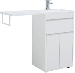 Тумба с раковиной AQUANET Токио 130 R с дверками