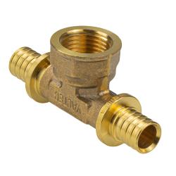 Тройник VALTEC комбинированный 16 мм 1/2" ВР VTm.432.G.160416