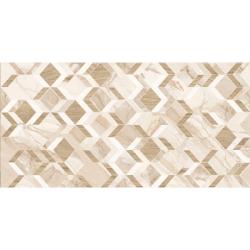 Плитка базовая KERLIFE Calacatta Rombi Gold 31,5*63 см