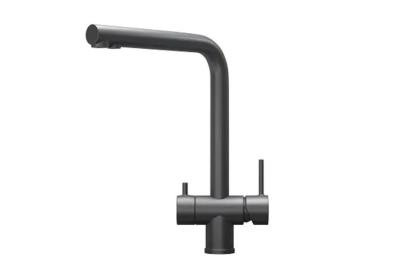 Смеситель для кухни GRANULA Графит матовый KS-7011
