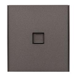 Розетка компьютерная KRANZ Strong RJ45 графит KR-78-0724-6