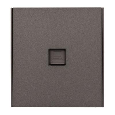 Розетка компьютерная KRANZ Strong RJ45 графит KR-78-0724-6