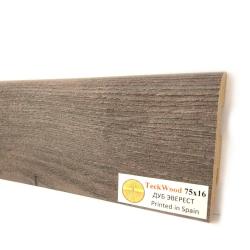 Плинтус ламинированный TECKWOOD Дуб эверест 2150*75*16 мм