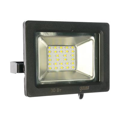 Прожектор LED GAUSS 30W черный 613100330 Прожектор LED GAUSS 30W черный 613100330