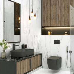 Плитка базовая LCM Statuario Silver 60*120 см