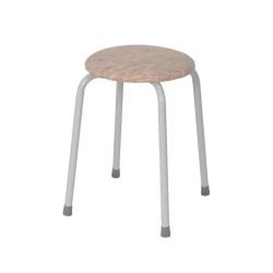 Табурет круглый Пенёк крепкий 220, бежевый /ЗМИ/