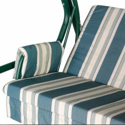 Качели садовые УДАЧНАЯ МЕБЕЛЬ Милан Зеленый 237*139*174 см