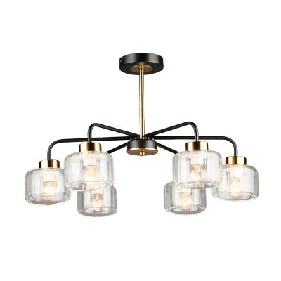 Люстра ЛАЙТ СФЕРА 6789/6 BK+COP Черный