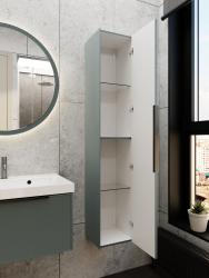 Пенал LA FENICE Simpla серо-зеленый 30,5*160 см