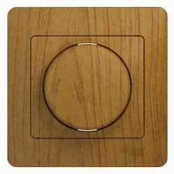 Светорегулятор SYSTEME ELECTRIC Glossa поворотный дуб GSL000534