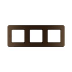 Рамка LEGRAND Inspiria 2 поста бронзовый 673959