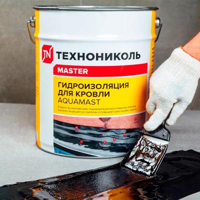 Мастика ТЕХНОНИКОЛЬ AquaMast битумно-резиновая для кровли 3 кг
