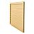 Решетка радиаторная ПВХ Бежевый 600*900 мм